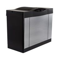 AIRCARE 4DTS 900 Digital Whole-House Console-Style Evaporative Humidifier, Brushed Nickel-Black N4