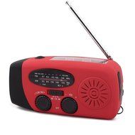 Lecmal Portable Emergency Solar Crank AM/FM/NOAA (WB) Weather Radio with LED Flashlight, Smartphone Cell Phone... N5