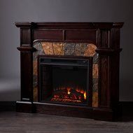 47" Convertible Electric Fireplace for corner or flat wall N6