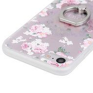 Badalink iPhone 7 Case (4.7") 360 Degree Rotating Ring Holder Kickstand Shockproof Soft TPU Rubber Bumper Frame... N72
