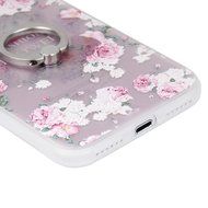 Badalink iPhone 7 Case (4.7") 360 Degree Rotating Ring Holder Kickstand Shockproof Soft TPU Rubber Bumper Frame... N73