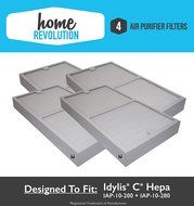 Idylis C HEPA Air Purifier Filter replacement; Fits Idylis Air Purifiers IAP-10-200, IAP-10-280; Home Revolution... N11