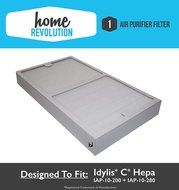 Idylis C HEPA Air Purifier Filter replacement; Fits Idylis Air Purifiers IAP-10-200, IAP-10-280; Home Revolution... N12