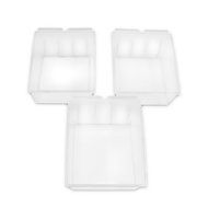 Proslat 3230 Probin Storage Bin Designed for PVC Slatwall, Large, 3-Pack by Proslat