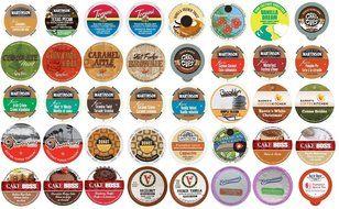 40 K Cup Variety Pack - Flavored Coffee Only - Delicious New Flavored Coffees