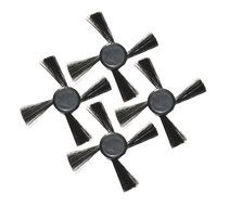 Hongfa Black Side Brushes Replacement for Neato 945-0130 Botvac (4) N6