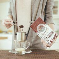 Premium Coffee by Farmers Blend Vietnamese Coffee, a Gourmet Coffee and Low Acid Coffee with smooth but bold flavors... N2