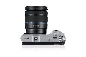 Samsung NX300 20.3MP CMOS Smart WiFi Mirrorless Digital Camera with 18-55mm Lens and 3.3" AMOLED Touch Screen... N7