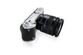 Samsung NX300 20.3MP CMOS Smart WiFi Mirrorless Digital Camera with 18-55mm Lens and 3.3" AMOLED Touch Screen... N8