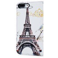 iPhone 7 Plus Case (5.5 inch) - Flip Stand Wallet Case PU Leather Shock-Absorption Soft TPU Inner Bumper Cute... N17