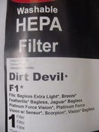 Dirt Devil F1 HEPA Filter by EnviroCare N3