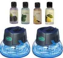 2 New Rainbow Rainmate IL Air Freshener Purifier Room Aromatizer w/ 4 Fragrances