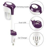 Car Diffuser Essential Oil, COSCOD Perfume Air Purifier Aromatherapy Humidifier Water Sprayer Ultrasonic Wave... N5