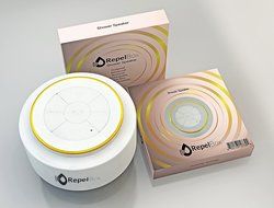 RepelBox Bluetooth Shower Speaker - Best Waterproof Wireless Speakers for Bathroom, Pool, Boat and Patio BONUS... N6