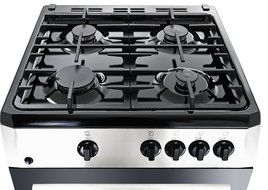 Blomberg BGR24100SS Gas Range with 4 Burners, 24-Inch, Stainless Steel