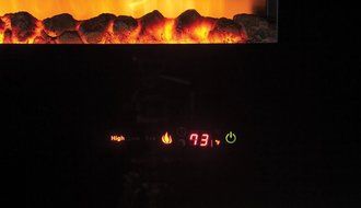 Modern Flames AL Series Wall Mount Electric Fireplace, 58-Inch N3