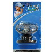 Mini Clip-on Solar Power Cell Travel Cooling Cool Fan by Online-Enterprises