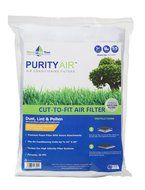 Purity Air Cut to Fit non woven white air filter 16" X 60" for air conditioning units - Single Pack