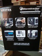 VECTOR Stormtracker Elite WC300DSV TV/Lantern AM/FM Weather Alert Radio N3