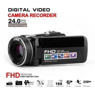 Boddenly Remote 24 Million Pixel High-definition 18X Digital Zoom Digital Video Camera 2.7 inch LCD 270 Degree...