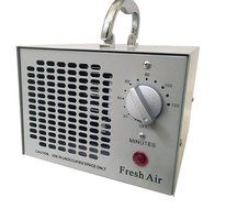 Fresh Air Commercial Air Purifier Ozone Generator 3500mg Machine Cleaner Deodorizer (silver)