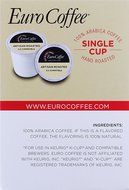 Euro Coffee Sumatra Mandehling, 24 Count Single-Serve K-Cup Keurig Compatible. Award Winning Artisan Coffee Roaster