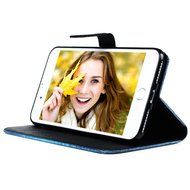 iPhone 7 Plus Case (5.5 inch) - Flip Stand Wallet Case PU Leather Shock-Absorption Soft TPU Inner Bumper Cute... N36