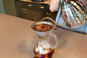 CoastLine Pour Over Gooseneck Kettle with Thermometer and Digital Kitchen Scale Bundle | Stainless Steel Kettle... N3