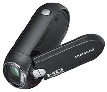 Samsung HMX-R10 HD Flash Memory Camcorder with 5x Optical Zoom (Black) (Discontinued by Manufacturer) N5