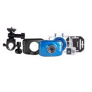 Vivitar DVR785HD-BLU 5MP Pro Waterproof Action Camcorder with Case and Mounts Video Camera with 2-Inch LCD Screen... N3
