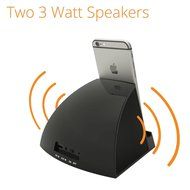 Satechi iFit-2 Portable Rechargeable Speaker Stand for Smartphones &amp; Tablets: iPad Mini, Air, 3, iPhone 6 Plus... N11