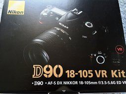 Nikon D90 12.3MP DX-Format CMOS Digital SLR Camera with 18-105 mm f/3.5-5.6G ED AF-S VR DX Nikkor Zoom Lens International... N2