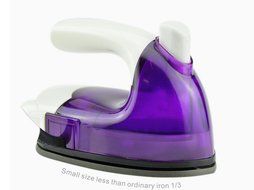 Irons,Mini Travel Iron by IreVoor, Mini Wired Water Spray Steam Electric Iron for Traveling Purple N8