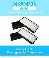 GermGuardian Filter C Pet, Fits 3-in-1 Air Cleaning Systems - 5000 Model Series, Compare to Part # FLT5250PT,...