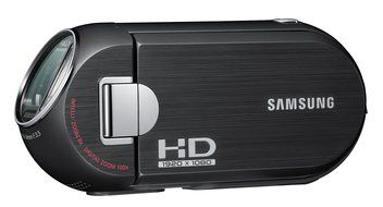 Samsung HMX-R10 HD Flash Memory Camcorder with 5x Optical Zoom (Black) (Discontinued by Manufacturer) N6