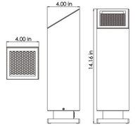 Air Oasis(TM) AO1000 Residential Air Sanifier(R) Purifier Air Oasis 1000 G3 Residential Air Sanifie