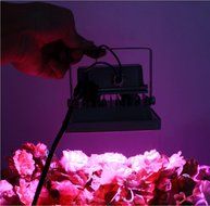 LVJING Led Grow Light Bulb, Hanging Flood light Kit, Waterproof, for Indoor Garden Greenhouse Hydroponic Plants... N9