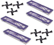 Hongfa High Performance Filters and Side Brushes Replacement for Neato Botvac Series 70e 75 80 85 Models (6) N2