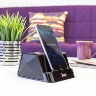 Satechi iFit-2 Portable Rechargeable Speaker Stand for Smartphones &amp; Tablets: iPad Mini, Air, 3, iPhone 6 Plus... N12
