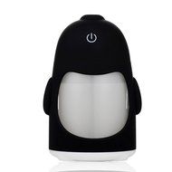 YCTA Portable Penguin Humidifier Mini Night Light USB Humidifier Air Purifier, White