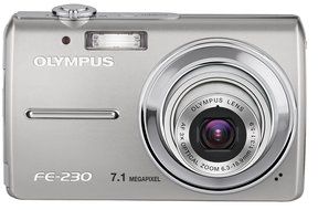 Olympus Stylus FE-230 7.1MP Digital Camera with 3x Optical Zoom N5