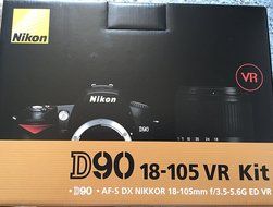 Nikon D90 12.3MP DX-Format CMOS Digital SLR Camera with 18-105 mm f/3.5-5.6G ED AF-S VR DX Nikkor Zoom Lens International... N4