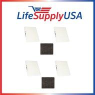 2 Complete Sets for Honeywell HRF-ARVP True HEPA Filter Value Combo Pack (4 HEPA filters and 2 Pre-filters) HPA090...