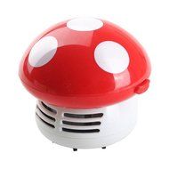 Makhry Mushroom Shaped New Portable Corner Desk Vaccum Cleaner Mini Cute Vacuum Cleaner Dust Sweeper (green) N15