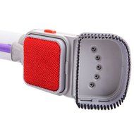 Portable Electric Hand-held Steam Brush with Travel-ready Pouch, 650-watt, White N6