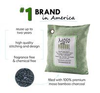 Moso Natural Air Purifying Bag 500g Charcoal Color Naturally Removes Odors, Allergens and Harmful Pollutants....