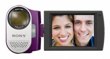 Sony Webbie MHS-CM1 HD Camcorder (Silver) N4