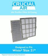 Winix Size 21 Air Filter &amp; Cassette Fits P300, WAC9500, WAC9000, WAC5000, WAC6300, WAC5500, WAC5300 &amp; WAC5000B...
