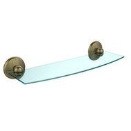 Allied Brass PMC-33/18-CA 18 Glass Shelf Venetian Bronze by Allied Brass
