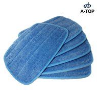 [A-TOP] 9.4 x 13.4&rdquo; Microfiber Steam Mop Pads Euroflex Monster &amp; Hann (Pack of 4) N5